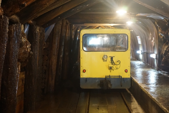 鉄道乗車記録の写真:旅の思い出(12)        「足尾銅山のトロッコ電車」