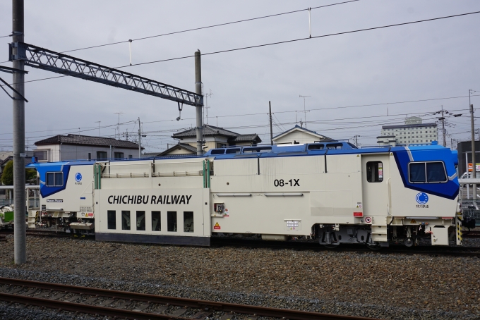 鉄道乗車記録の写真:列車・車両の様子(未乗車)(4)        「秩父鉄道08-1X」