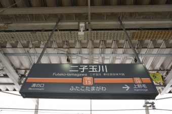 二子玉川駅から旗の台駅:鉄道乗車記録の写真