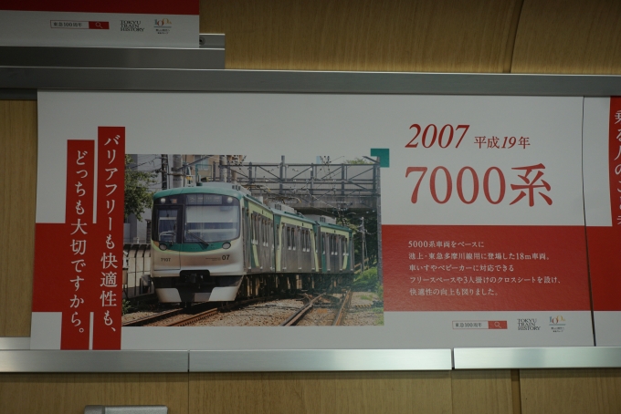 鉄道乗車記録の写真:車内設備、様子(10)        「2007年7000系」