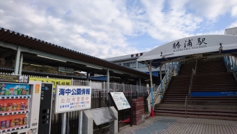 勝浦駅から千葉駅の乗車記録(乗りつぶし)写真