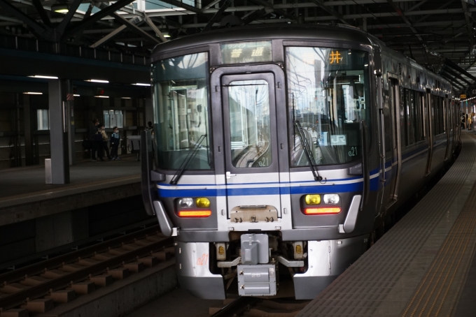 鉄道乗車記録の写真:乗車した列車(外観)(11)        「JR西日本 クモハ521-26」