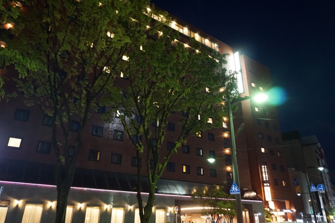鉄道乗車記録の写真:旅の思い出(5)        「富山マンテンホテルで2泊」