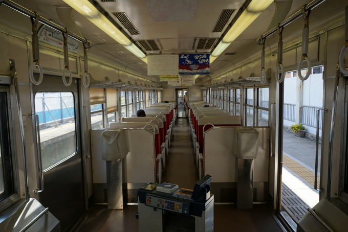 鉄道乗車記録の写真:車内設備、様子(15)        「富山地方鉄道 モハ14773
車内座席」