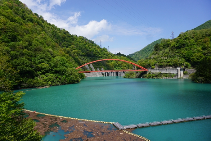 鉄道乗車記録の写真:車窓・風景(11)        「宇奈月湖」