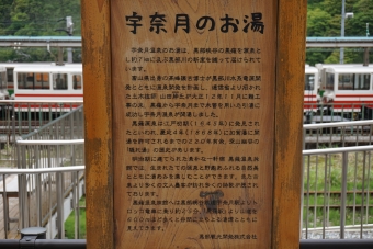 宇奈月温泉駅から下立駅の乗車記録(乗りつぶし)写真