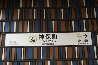 神保町駅から住吉駅の乗車記録(乗りつぶし)写真