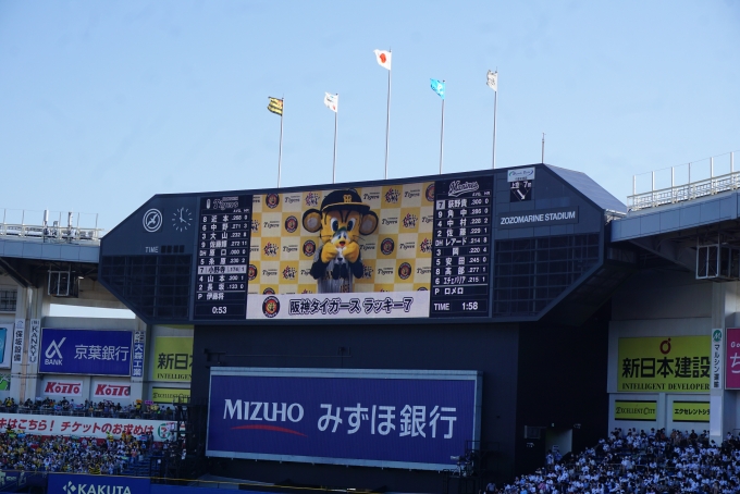 鉄道乗車記録の写真:旅の思い出(23)        「阪神タイガースラッキー7」