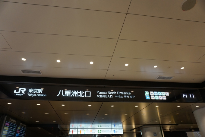 鉄道乗車記録の写真:駅舎・駅施設、様子(1)        「JR東京駅八重洲北口」