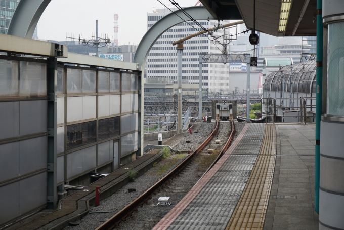 鉄道乗車記録の写真:駅舎・駅施設、様子(3)        「中央線東京駅2番線車止め」