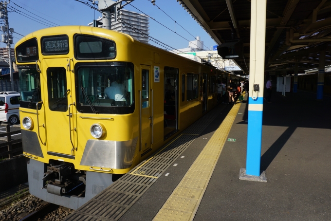 鉄道乗車記録の写真:乗車した列車(外観)(4)        「西武鉄道 2456」