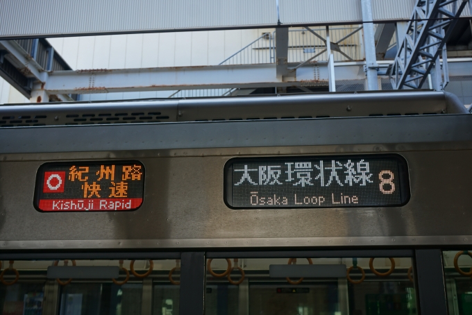 鉄道乗車記録の写真:方向幕・サボ(3)        「紀州路快速大阪環状線」