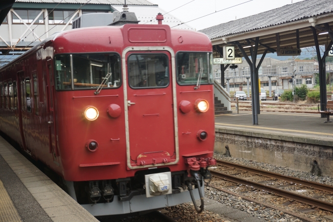 鉄道乗車記録の写真:乗車した列車(外観)(1)          「クモハ413-5」