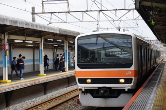 新松戸駅から新秋津駅の乗車記録(乗りつぶし)写真