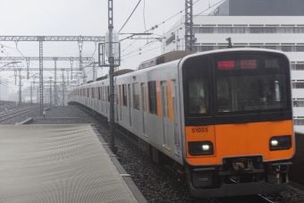 新越谷駅から北千住駅の乗車記録(乗りつぶし)写真