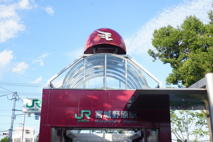鉄道乗車記録の写真:駅舎・駅施設、様子(7)        「宮城野原駅入口」