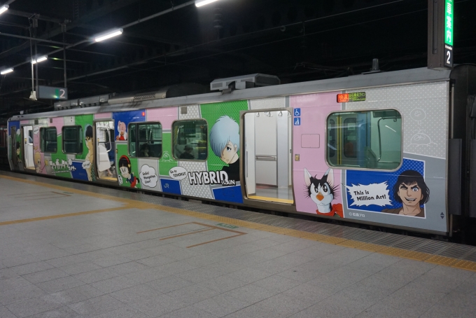 鉄道乗車記録の写真:乗車した列車(外観)(4)        「JR東日本 HB-E211-2
マンガッタンライナー」