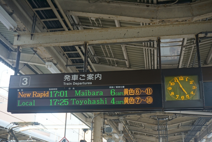鉄道乗車記録の写真:駅舎・駅施設、様子(2)        「浜松駅発車案内」