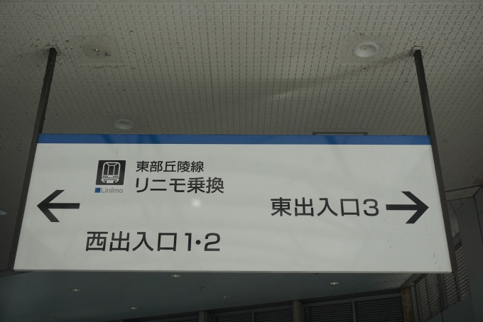鉄道乗車記録の写真:駅舎・駅施設、様子(19)        「八草駅リニモ乗換」