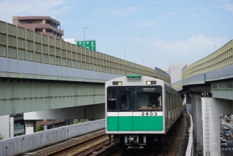 弁天町駅から大阪港駅の乗車記録(乗りつぶし)写真