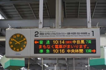 北越谷駅から北千住駅の乗車記録(乗りつぶし)写真
