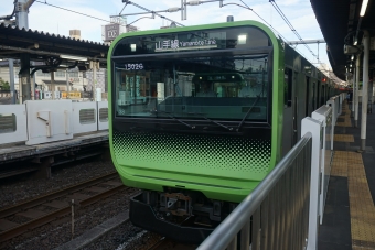 有楽町駅から鶯谷駅の乗車記録(乗りつぶし)写真