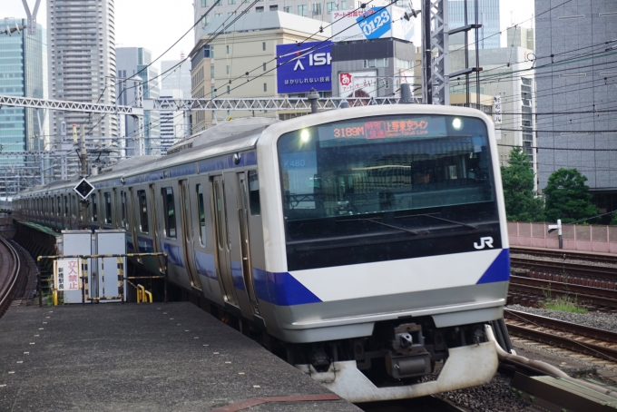 鉄道乗車記録の写真:乗車した列車(外観)(4)        「JR東日本 クハE531-1030
乗車前に撮影」
