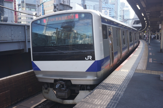鉄道乗車記録の写真:乗車した列車(外観)(4)        「JR東日本 クハE531-1029
降車後に撮影」