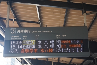 笹塚駅から住吉駅の乗車記録(乗りつぶし)写真