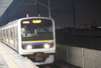 本千葉駅から千葉駅の乗車記録(乗りつぶし)写真