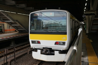 西船橋駅から亀戸駅の乗車記録(乗りつぶし)写真