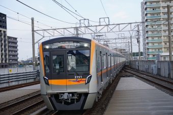東松戸駅から青砥駅の乗車記録(乗りつぶし)写真