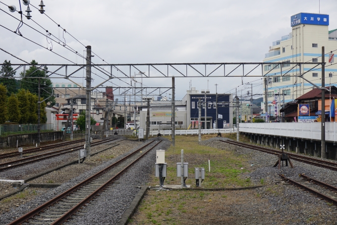 鉄道乗車記録の写真:駅舎・駅施設、様子(3)        「飯能駅車止め」