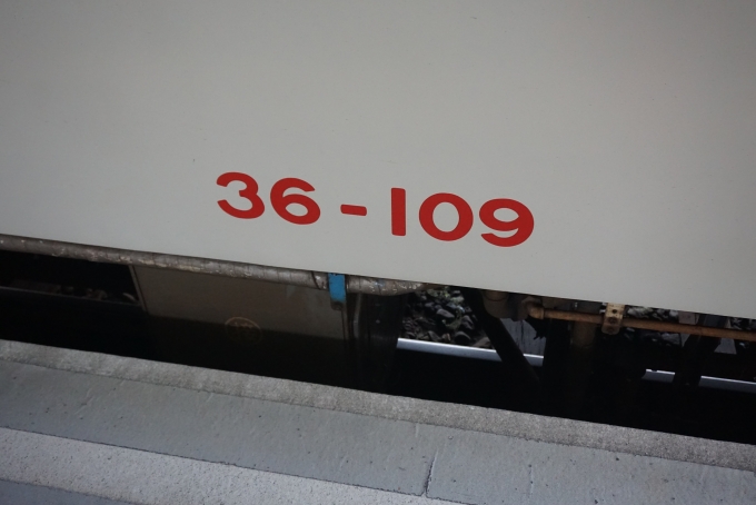 鉄道乗車記録の写真:車両銘板(5)        「三陸鉄道 36-109」