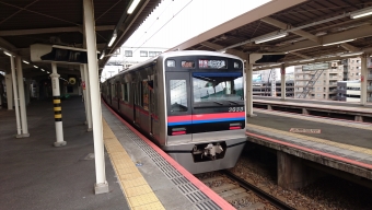 京成高砂駅から京成成田駅の乗車記録(乗りつぶし)写真