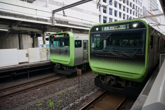 池袋駅から高田馬場駅の乗車記録(乗りつぶし)写真