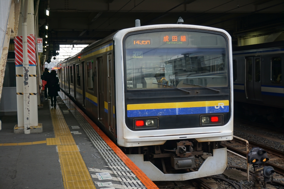 鉄道乗車記録「成田駅から銚子駅」乗車した列車(外観)の写真(2) by トレイン 撮影日時:2022年12月18日