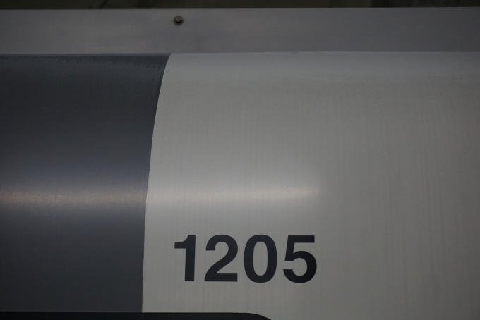 鉄道乗車記録の写真:車両銘板(3)        「沖縄都市モノレール 1205」