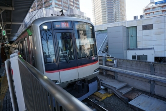 武蔵小杉駅から渋谷駅の乗車記録(乗りつぶし)写真
