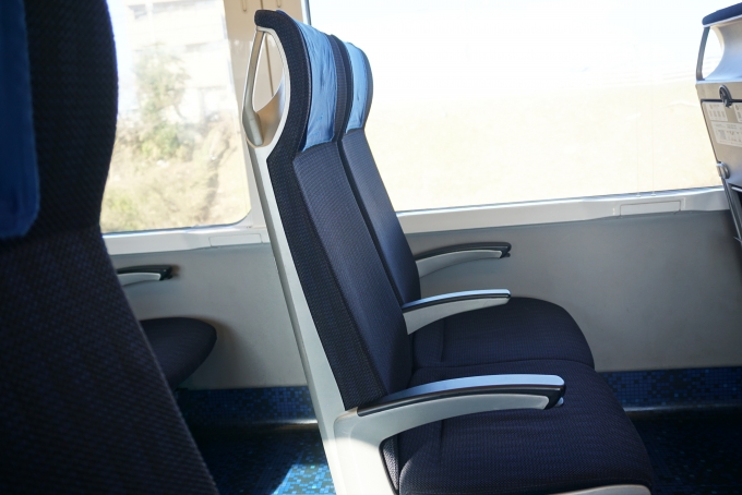 鉄道乗車記録の写真:車内設備、様子(13)     「京成電鉄 AE6-7の座席」