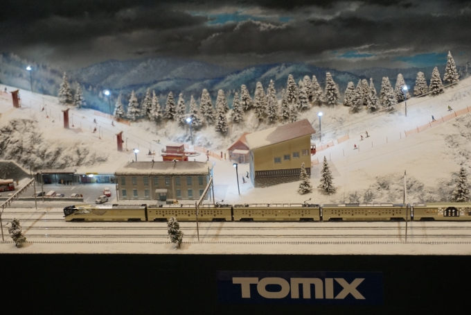 鉄道乗車記録の写真:旅の思い出(25)        「ヨコハマ鉄道模型フェスタ2023、四季島と雪景色」