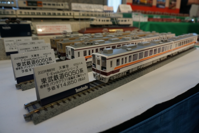 鉄道乗車記録の写真:旅の思い出(29)        「ヨコハマ鉄道模型フェスタ2023、東武鉄道6050系模型」