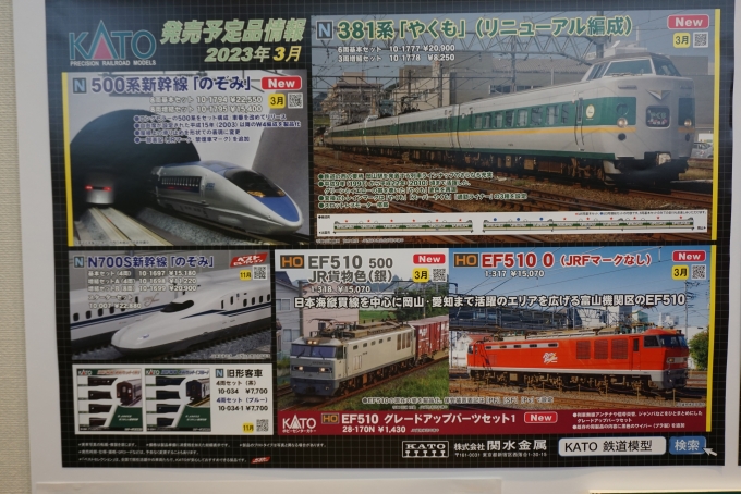 鉄道乗車記録の写真:旅の思い出(30)        「ヨコハマ鉄道模型フェスタ2023、特急やくも381系」