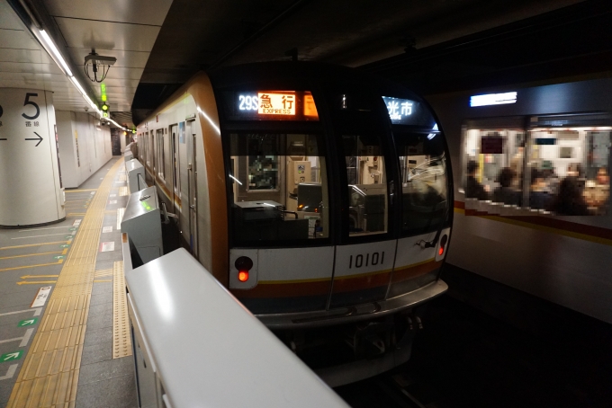 鉄道乗車記録の写真:乗車した列車(外観)(6)        「降車後に撮影」