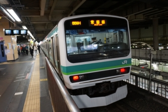 北千住駅から上野駅:鉄道乗車記録の写真