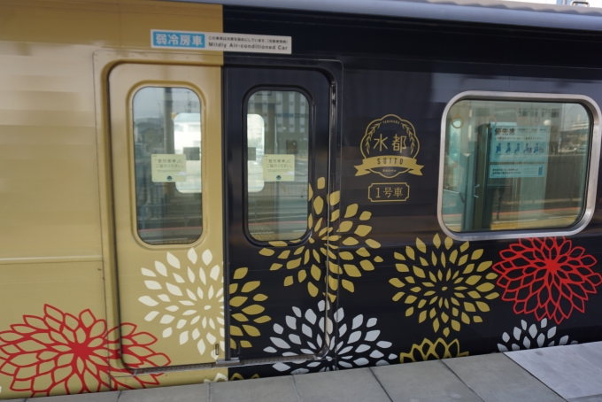鉄道乗車記録の写真:乗車した列車(外観)(11)        「西日本鉄道 3017水都１号車」