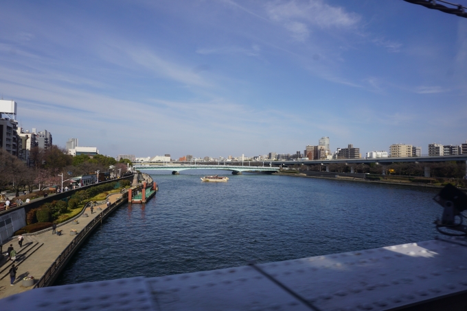 鉄道乗車記録の写真:車窓・風景(10)        「隅田川」