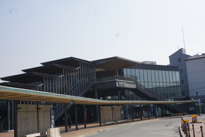 鉄道乗車記録の写真:駅舎・駅施設、様子(5)        「西鉄柳川駅駅舎」