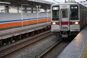 牛田駅から北千住駅:鉄道乗車記録の写真