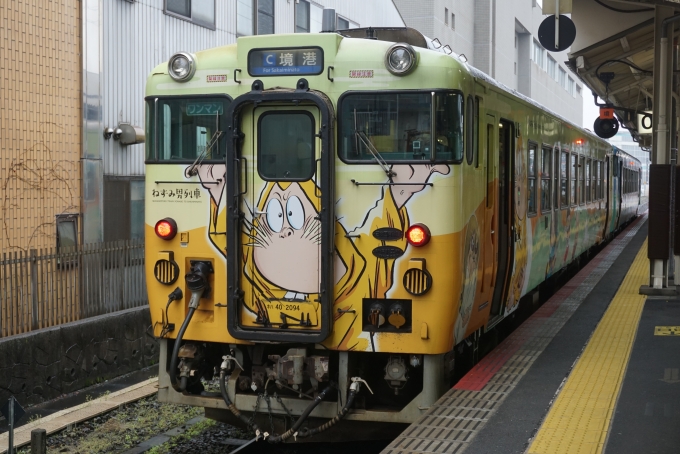 鉄道乗車記録の写真:乗車した列車(外観)(17)        「JR西日本 キハ40 2094」